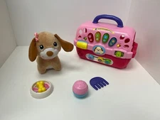 V Tech Care For Me Learning Carrier - pink