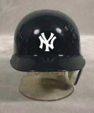 TWO NEW YORK YANKEES  BASEBALL HELMET VINYL STICKER DECAL BATTING HELMET DECAL
