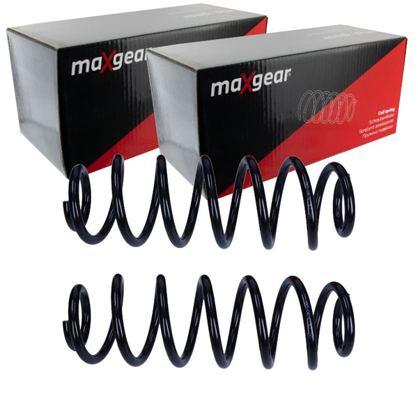 2X Maxgear Fahrwerksfedern Hinten Passend FÜR Seat Altea Toledo Links+Rechts-image