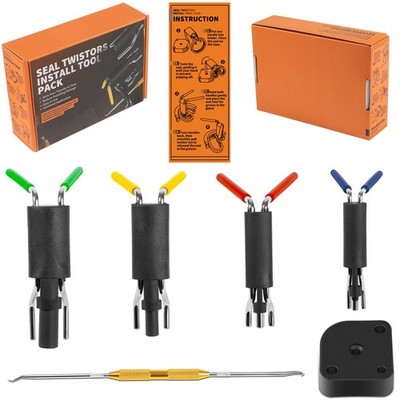 Hydraulic Seal Installation Tool Set, Hydraulic Cylinder Seal Twistor Kit wit...