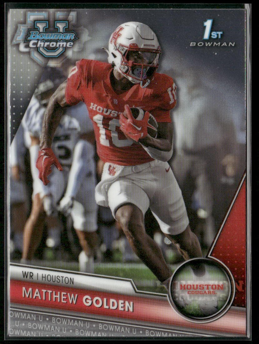 2023 Bowman University Chrome #88 Matthew Golden