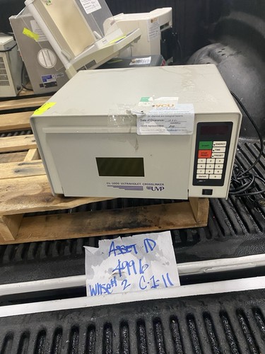 UVP Model CL-1000 Ultraviolet Crosslinker