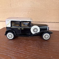 Vintage Made In Japan Cragstan Tin Friction Sedan Car N-1929 Toy Ford