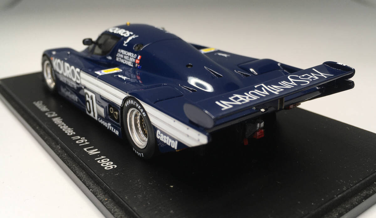 【初回限定】 Spark 1/43 Sauber C8 Mercedes 61 Le Mans 1986 C9 24H | eBay レーシングカー