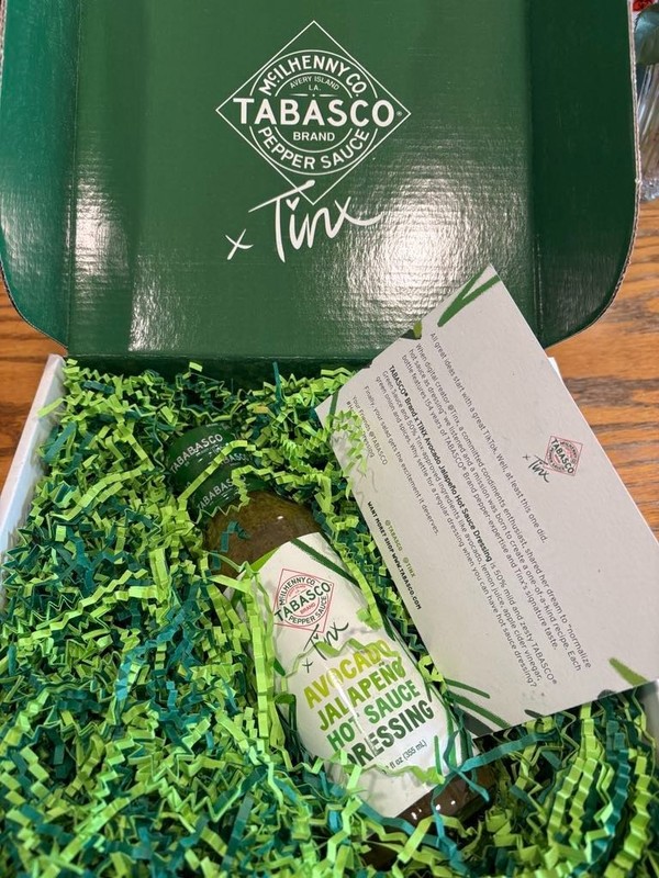 Avocado Jalapeno Tobasco Sauce  the LTD Edition