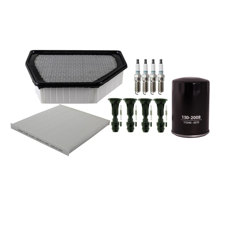 Denso Tune Up Kit NGK 4 Spark Plugs Boots Kit for Chevrolet Captiva Sport 2.4 L4 - Image 2 of 2