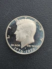 1776-1976-S 90% SILVER PROOF KENNEDY HALF