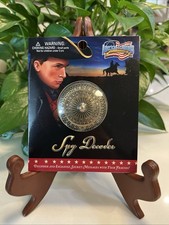 American Traditions Spy Decoder Coin New Decipher and Exchange Secret Messages