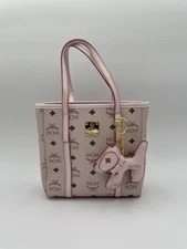 MCM Pink Small Shoulder Bag Same Day Shipping