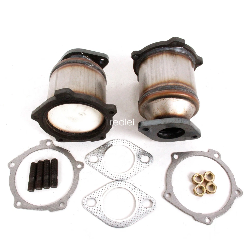 Convertidor catalítico con juntas y hardware para Kia Sedona 3,5 L 2002-05 BANCO 1 y 2 Foto 2 de 4