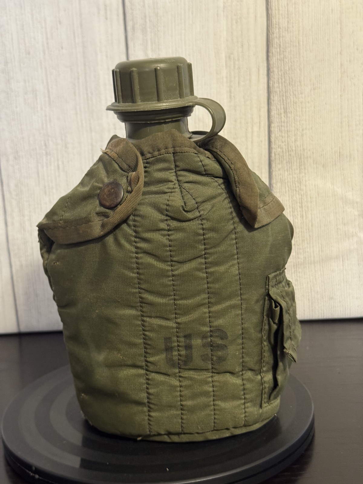 U.S. Military Canteen with OD Cover NSN 8465-00-860-0256 • Vintage Issue Gear