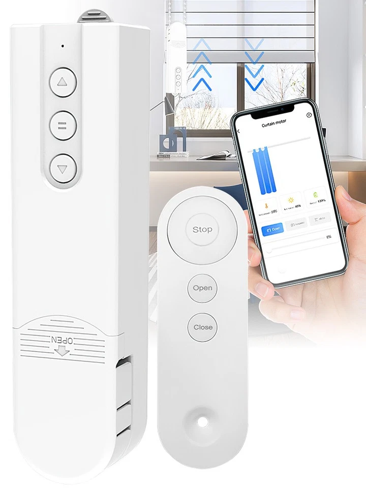 Tuya Wifi DIY Smart Electric Motorized Chain Roller Blinds-Shade Drive-Motor - image 2 of 4