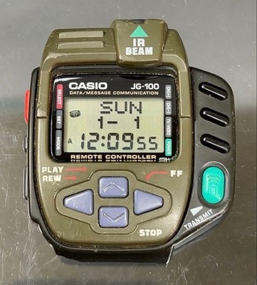 CASIO JG-100 Cyber Cross Remote JP Digital Game Watch Wristwatch