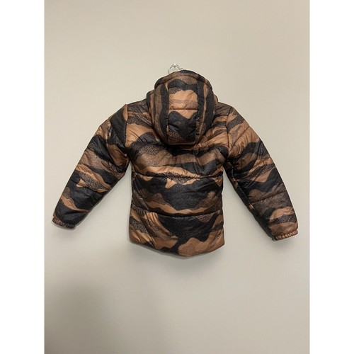 NWT DSG Boys' Insulated Jacket Warm Cinnamon Dot Camo With Hood Small - Picture 2 of 4