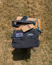 Patagonia Stealth Work Station Fly Fishing Chest Pack Black NWT Wader Bag