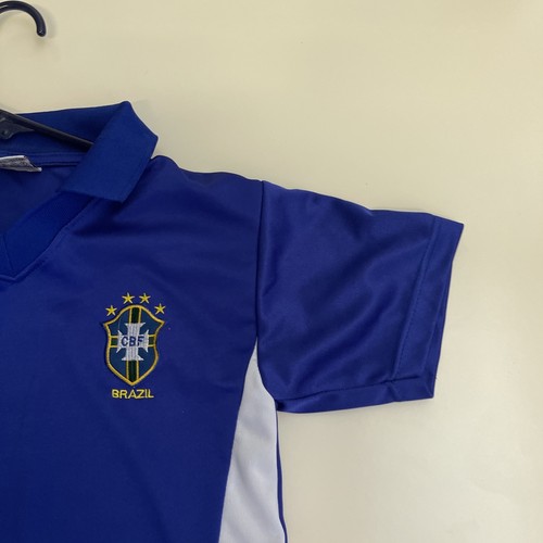 Brazil Away 2002-04 Brasilien Camiseta Futbol Soccer Shirt XL Boys - Picture 4 of 17