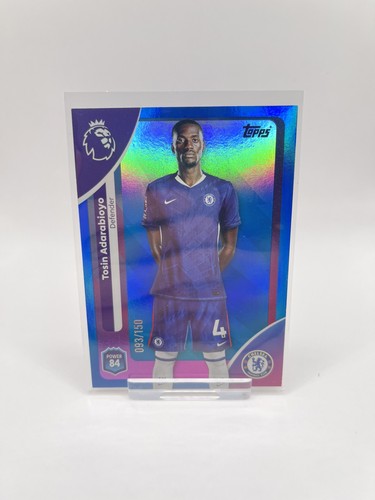 Tosin Adarabioyo Chelsea Topps Premier League 2026 Blue Parallel 093/150