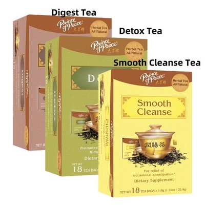 Smooth Cleanse Tea-Digest Tea-Detox Tea-Wellness Tea-Herbal Tea-18 Tea Bags
