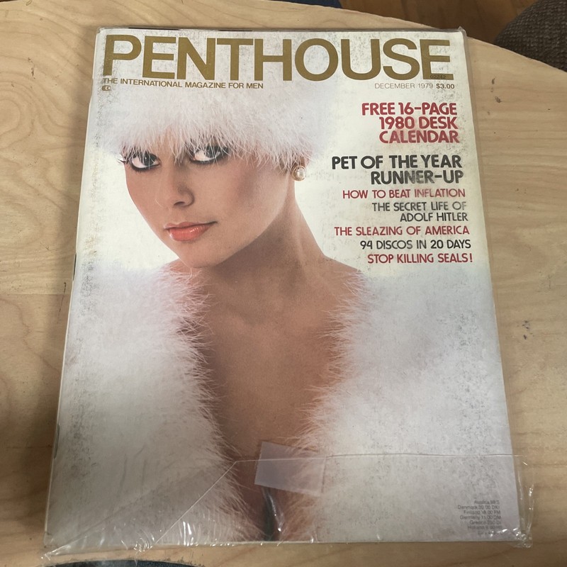 Penthouse Magazine December 1979 Pet of the Year Runner-Up