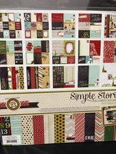 Christmas Simple Stories 12 x 12 Scrapbooking Kit