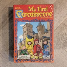 My First Carcassonne Board Game New In Box Sealed Z-Man