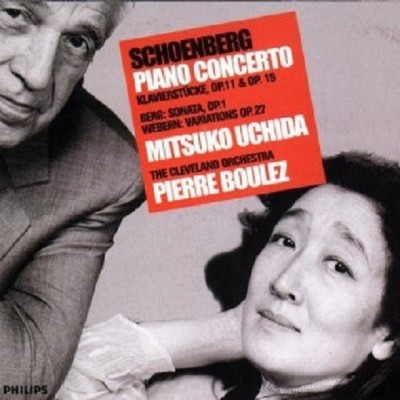 MITSUKO UCHIDA/PIERRE BOULEZ/CO - KLAVIERKONZERT/KLAVIERSTÜCKE OP.11,19  CD NEU