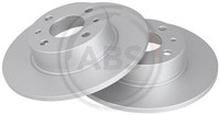 A.B.S. Bremsscheibe Hinten FüR Alfa Romeo Passend FüR Fiat Lancia