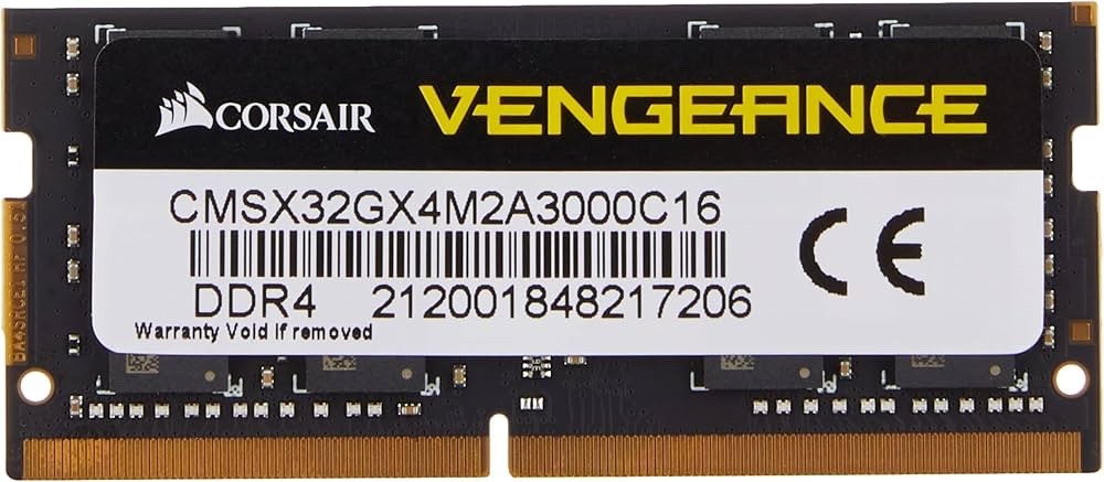 NEW CORSAIR VENGEANCE 64GB (2 x 32GB) DDR4 PC4 3200MHz so-dimm