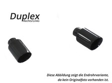 FOX Sportauspuff inkl. Klappenstrg. BMW 3er G20 G21 330i je 114mm BLACK