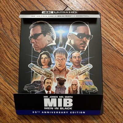 Men in Black 25th Anniversary 4K / Blu-ray Steelbook - No Digital - OOP