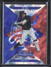 2025 Panini Crusade Blue Cracked Ice #21 JD Dix - Arizona Diamondbacks - MINT