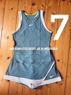 Tennis Rock und Top Nike Größe M salbeigrün garantiert ungetragen