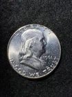 1961 Franklin Half Dollar - Choice Gem Brilliant Unc  Lustrous