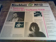 LP   Amiga / DDR-Rock/Pop - V. A.: Kleeblatt ...