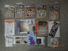 LOT 1 TIM HOLTZ GINA K SCRAPBOOK ETC STAMPS DIES YOU CHOOSE FLORAL