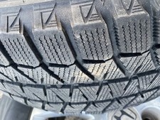 Snow Tires And Wheels Size 23565r16. Bridgestone Blizzak Brand.