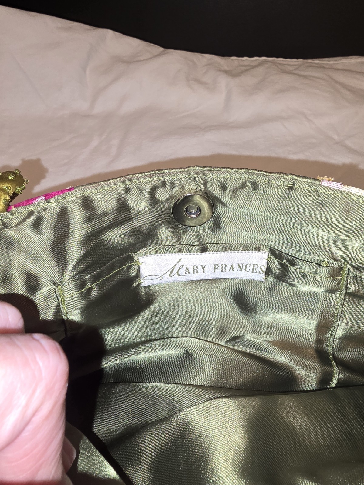 OOAK Funky Boho Patchwork Multicolor Silk Bead Fr… - image 17