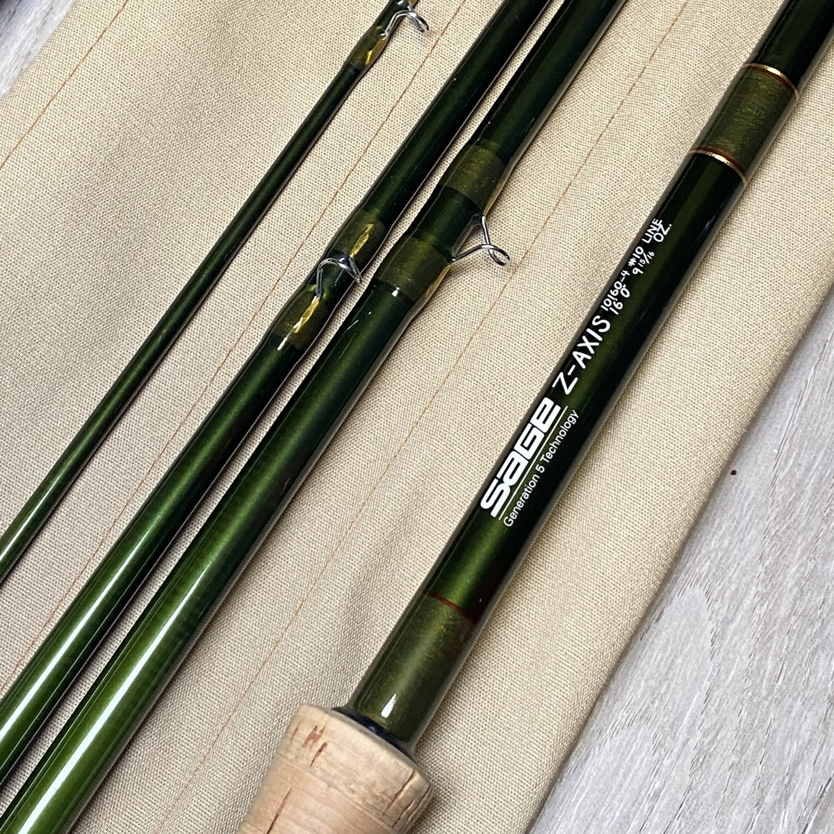 SAGE Z-AXIS 10160-4 10WT 16'0