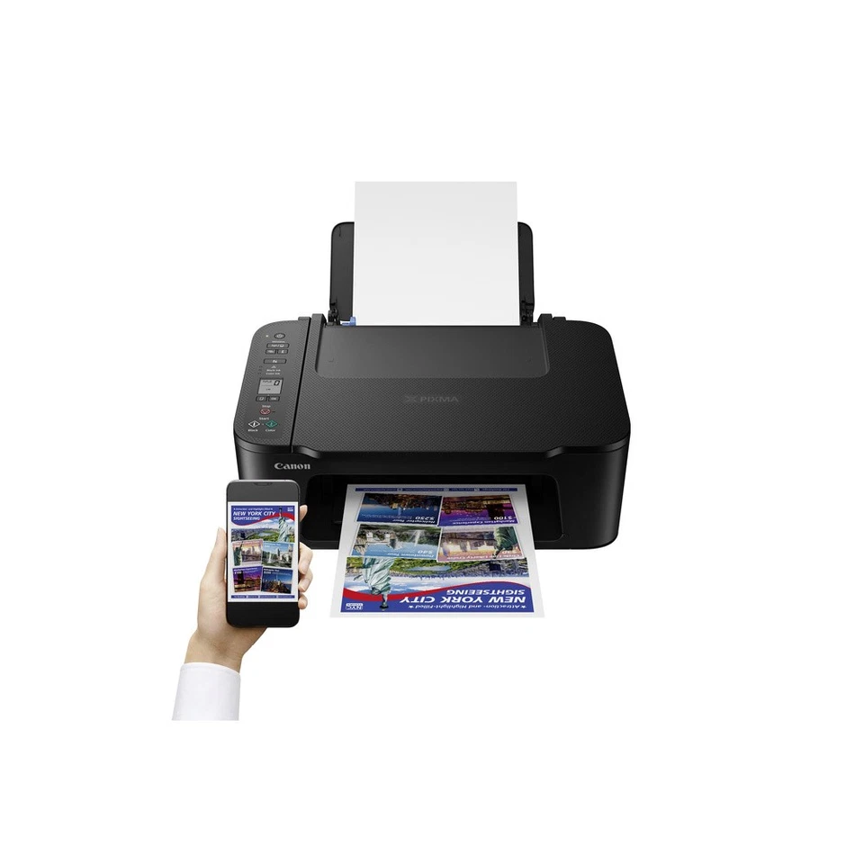 Canon PIXMA TS3750I EUR BK Multifunktionsdrucker Tintenstrahl Farbe  A4 Druck... - Bild 2 von 4