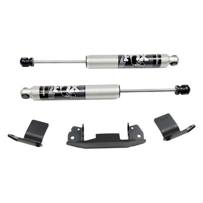 For Ram 2500 2011-2013 Superlift Fox Dual Steering Stabilizer Complete Kit