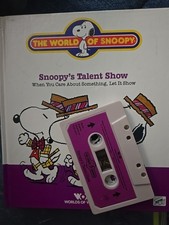 Worlds Of Wonder Snoopy Snoopy's Talent Show with cassette P2-1