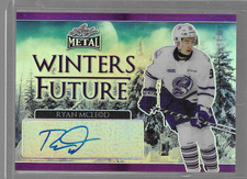 2016-17 Leaf Metal Winters Future 9/10 autograph