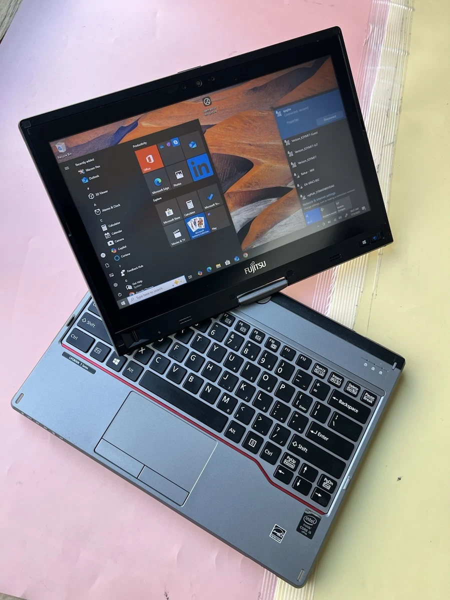 Fujitsu Windows 10 PC Laptops & Netbooks 128 GB SSD Capacity for