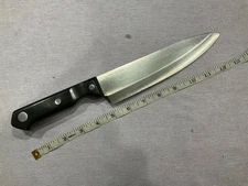 Farberware Platinum 8" Chef Knife German Steel Blade Riveted Handle Professional