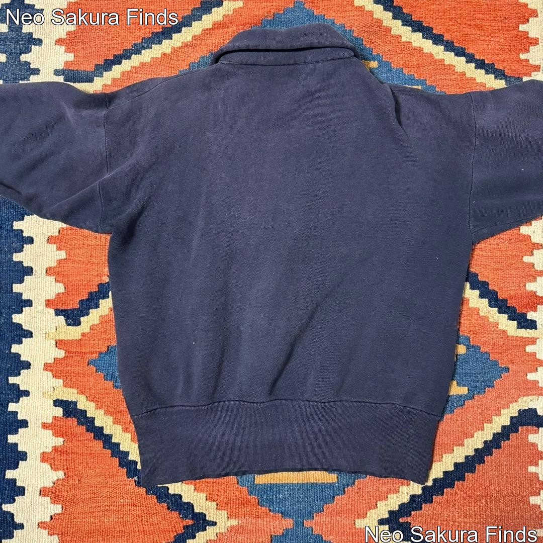 Vintage 1960s Champion Half Zip Sweatshirt Mens Size L Rare Trainers image 9