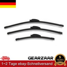 Scheibenwischer Set vorne + hinten Geeignet für VW Golf 4 1J1 Gummi Schwarz