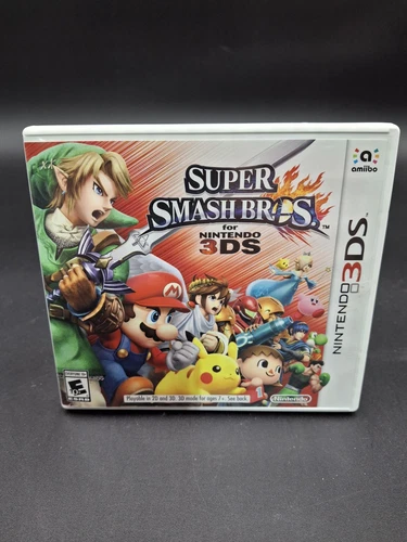 Super Smash Bros. (Nintendo 3DS 2014) Complete CIB