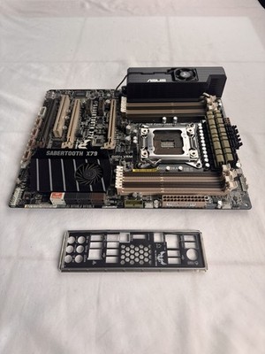 ASUS Sabertooth X79 TUF, ATX Socket R, Intel(SABERTOOTH X79) Motherboard w/ IO