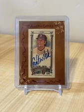 2025 Topps Allen & Ginter Mini Framed Auto Gold Carlton Fisk #MA-CF 🔥