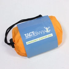 Tact Bivvy Survival Frog Emergency Sleeping Bag 1.0, Orange - NEW